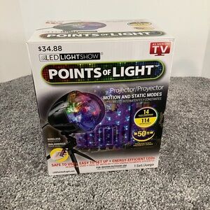 Christmas Lightshow LED Points of Light Projector